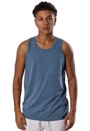 Regata Cotton Egípcio com bolso